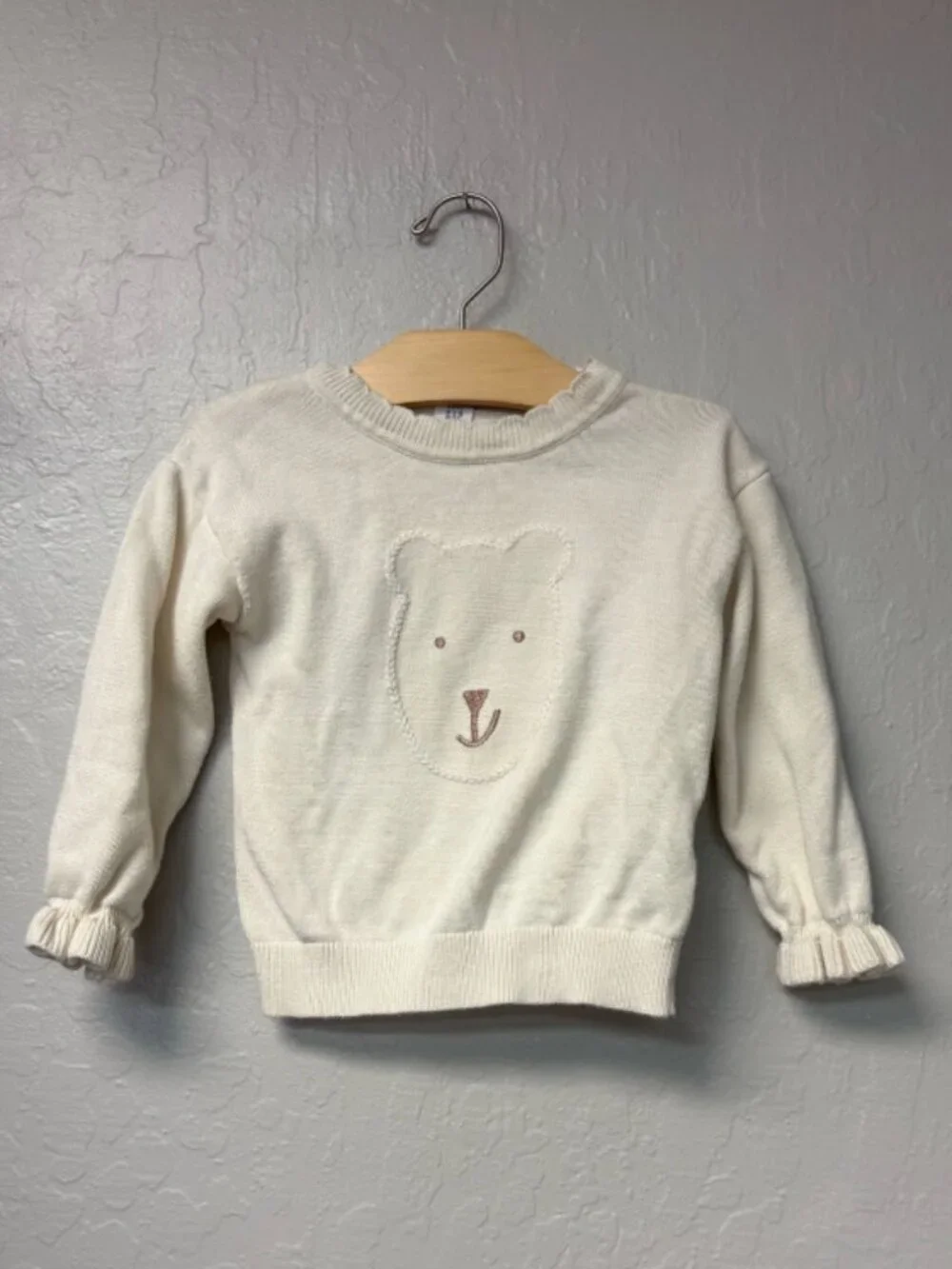 $10 ADD ON‎ baby gap knit bear sweater 3Y Zara Hanna Andersson Lovevery